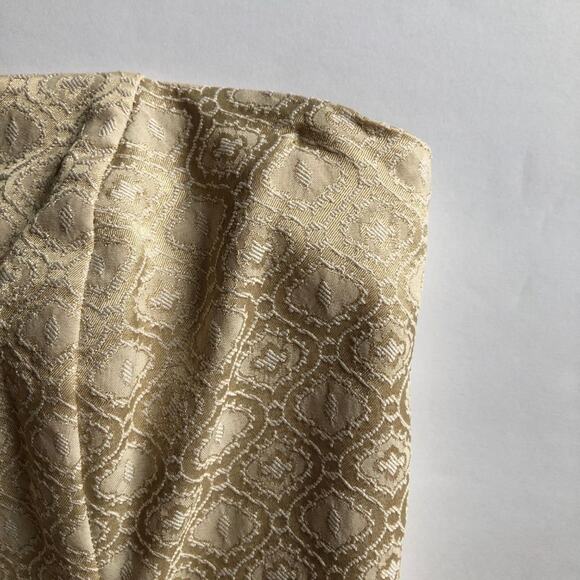 WHBM Gold Strapless Dress - Picture 3 of 4